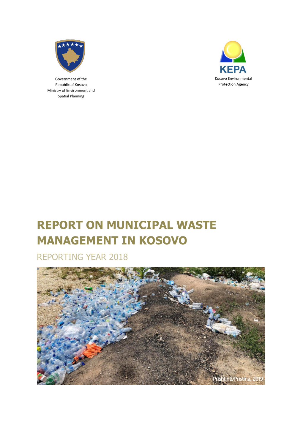 Report on Municipal Waste Management in Kosovo 2018