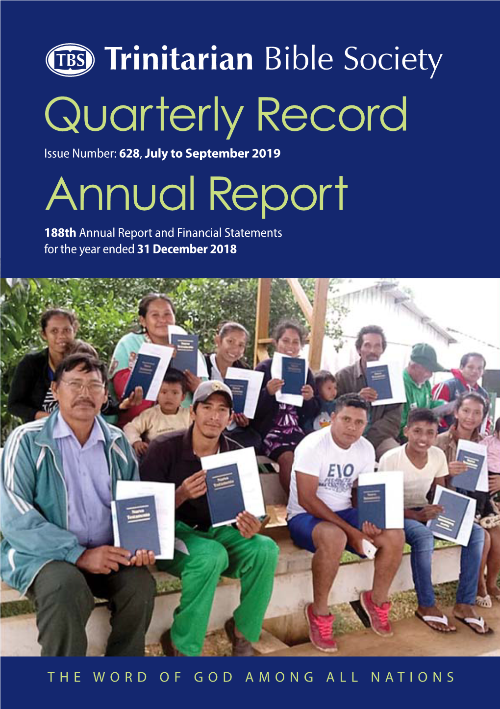 Quarterly Record (No.: 628) Annual Report