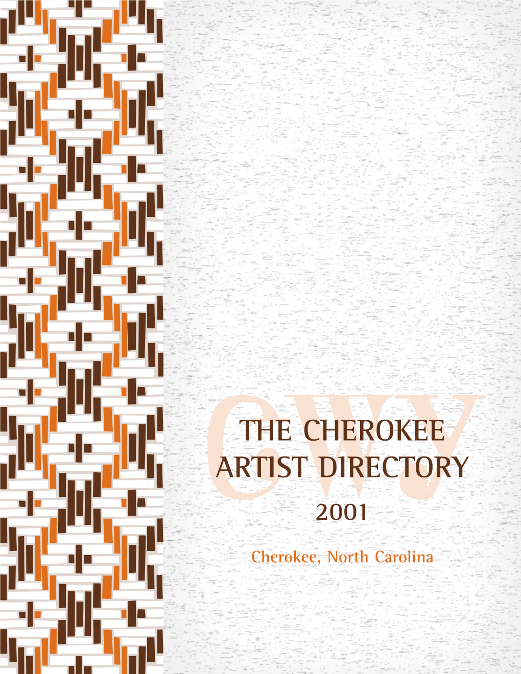 The Cherokee Artist Directory 2001