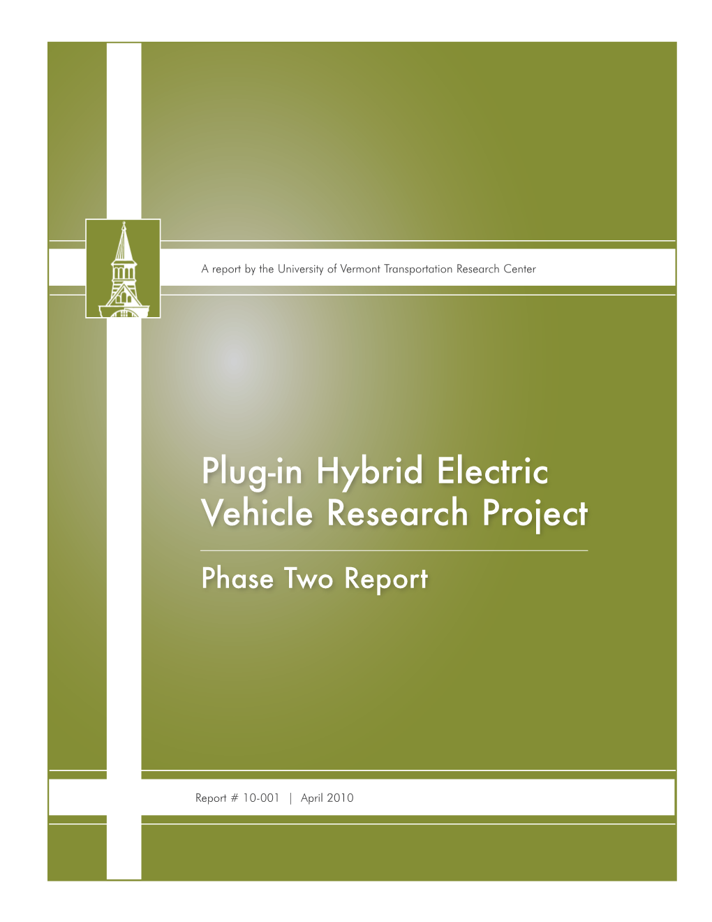 Plug-In Hybrid Electric Vehicle Research Project