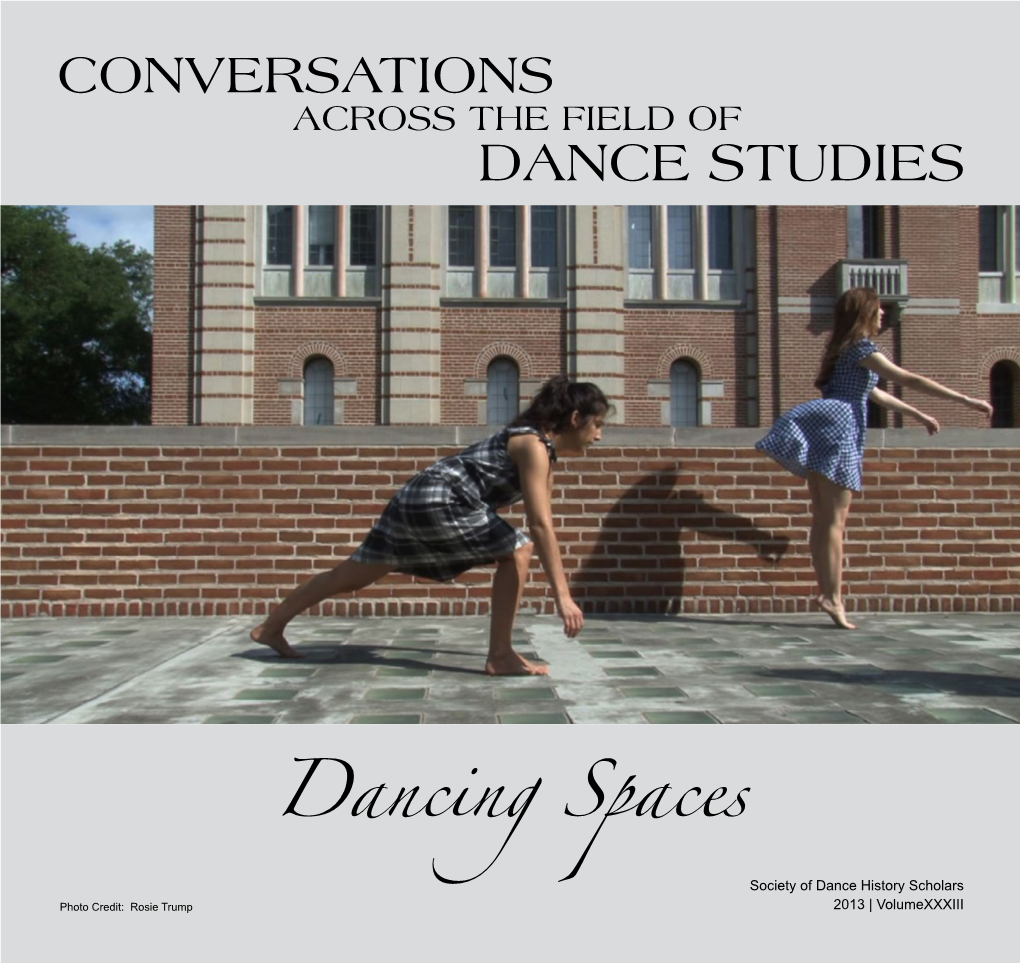 Dance Studies