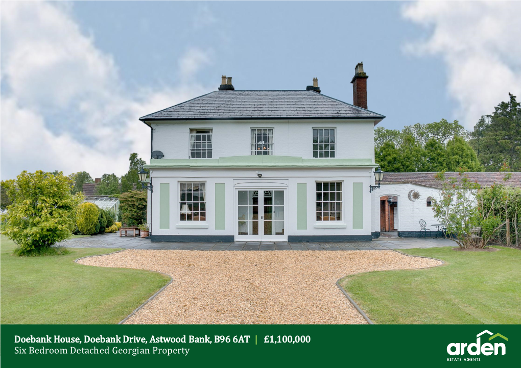 Doebank House, Doebank Drive, Astwood Bank, B96 6AT | £1,100,000