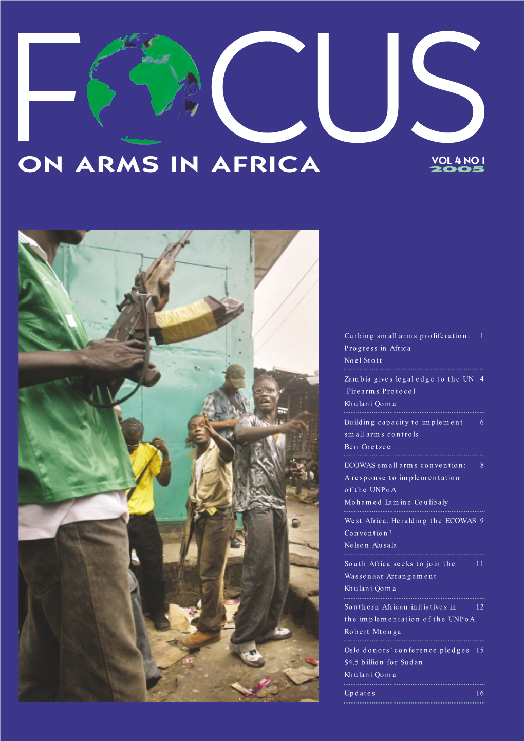 On Arms in Africa