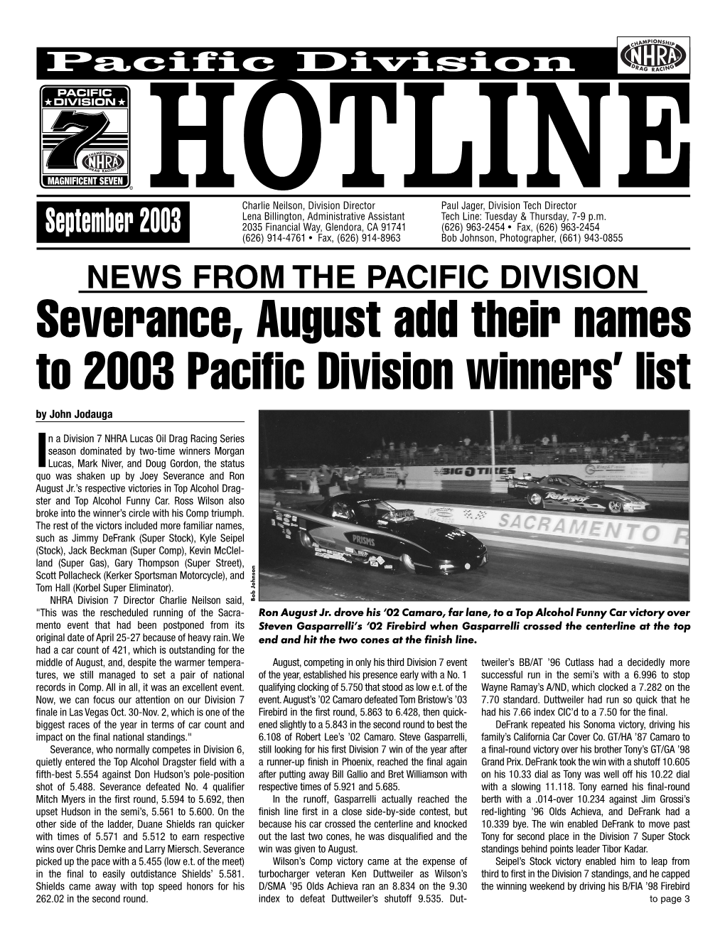 Div 7 Sept 2003
