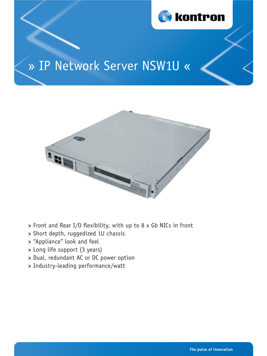 IP Network Server NSW1U «
