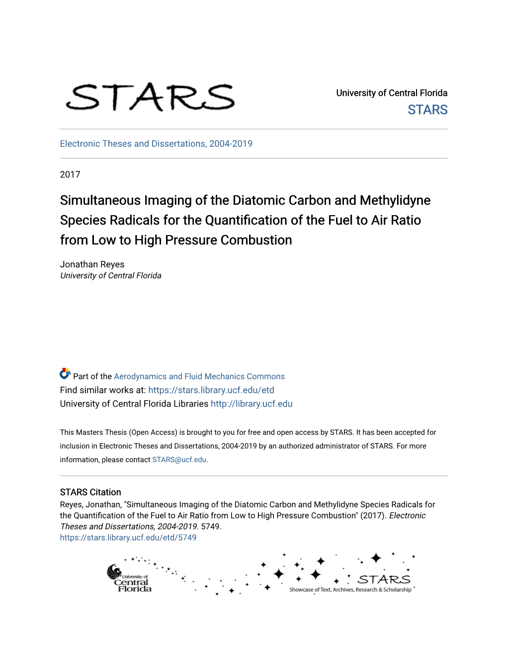 Simultaneous Imaging of the Diatomic Carbon and Methylidyne Species Radicals for the Quantification of the Uelf to Air Ratio from Low to High Pressure Combustion
