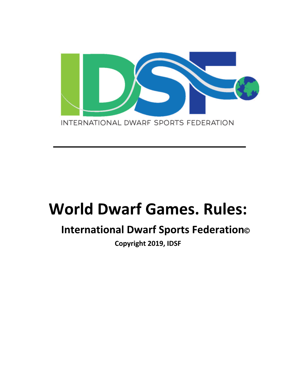 IDSF Rule Book