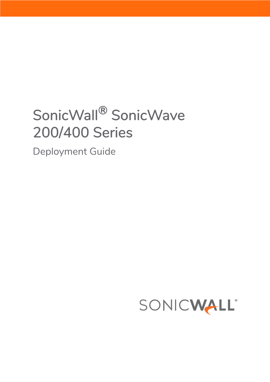 Sonicwave Deployment Guide 2 Contents Connecting Cables for Sonicwave 224W