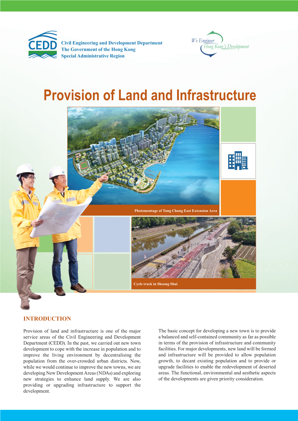 Provision of Land and Infrastructurethis Link Will Open in New Window