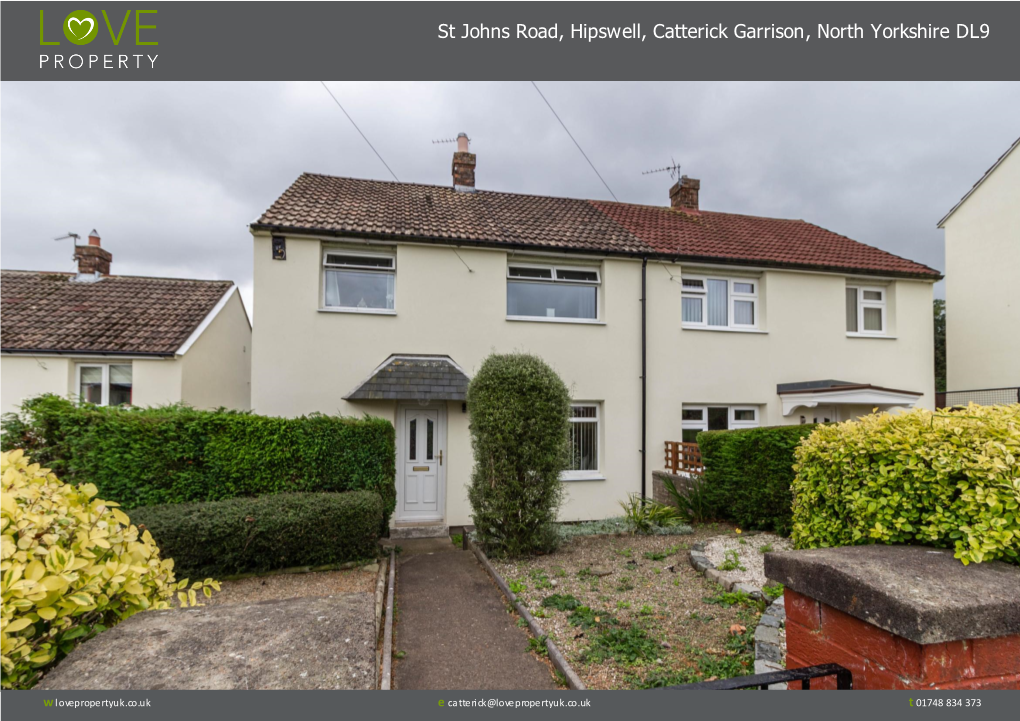 St Johns Road, Hipswell, Catterick Garrison, North Yorkshire DL9