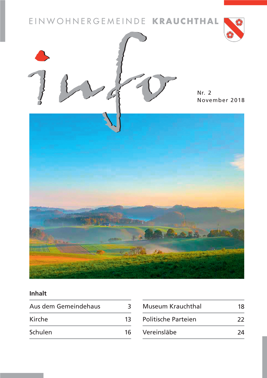 Gemeindeinfo 2018 Nr. 2