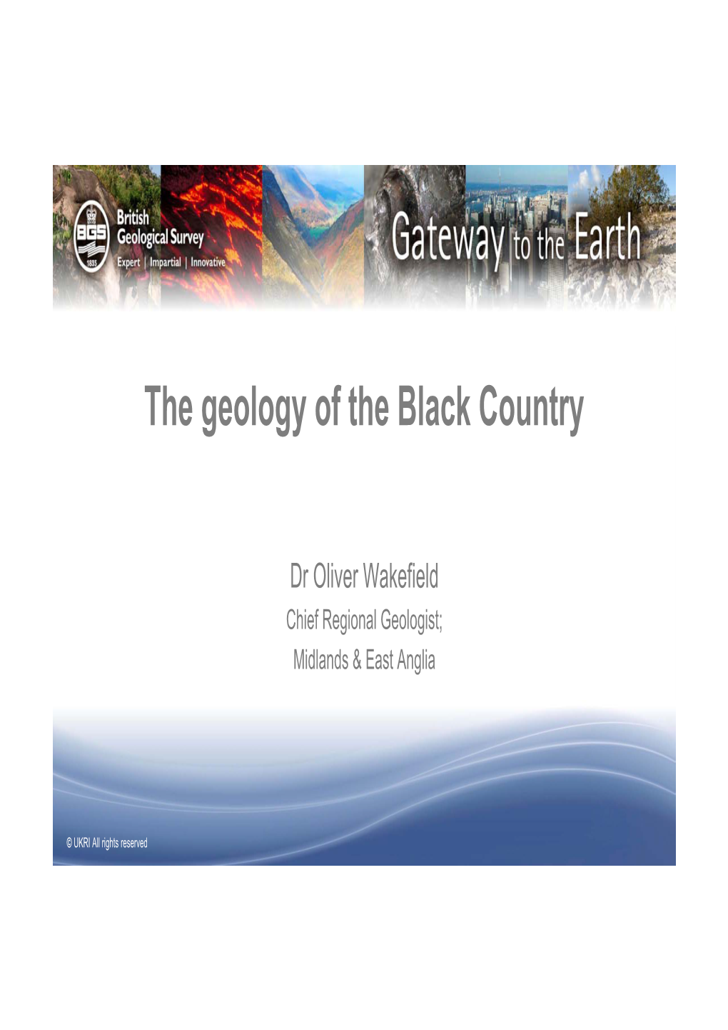 The Geology of the Black Country