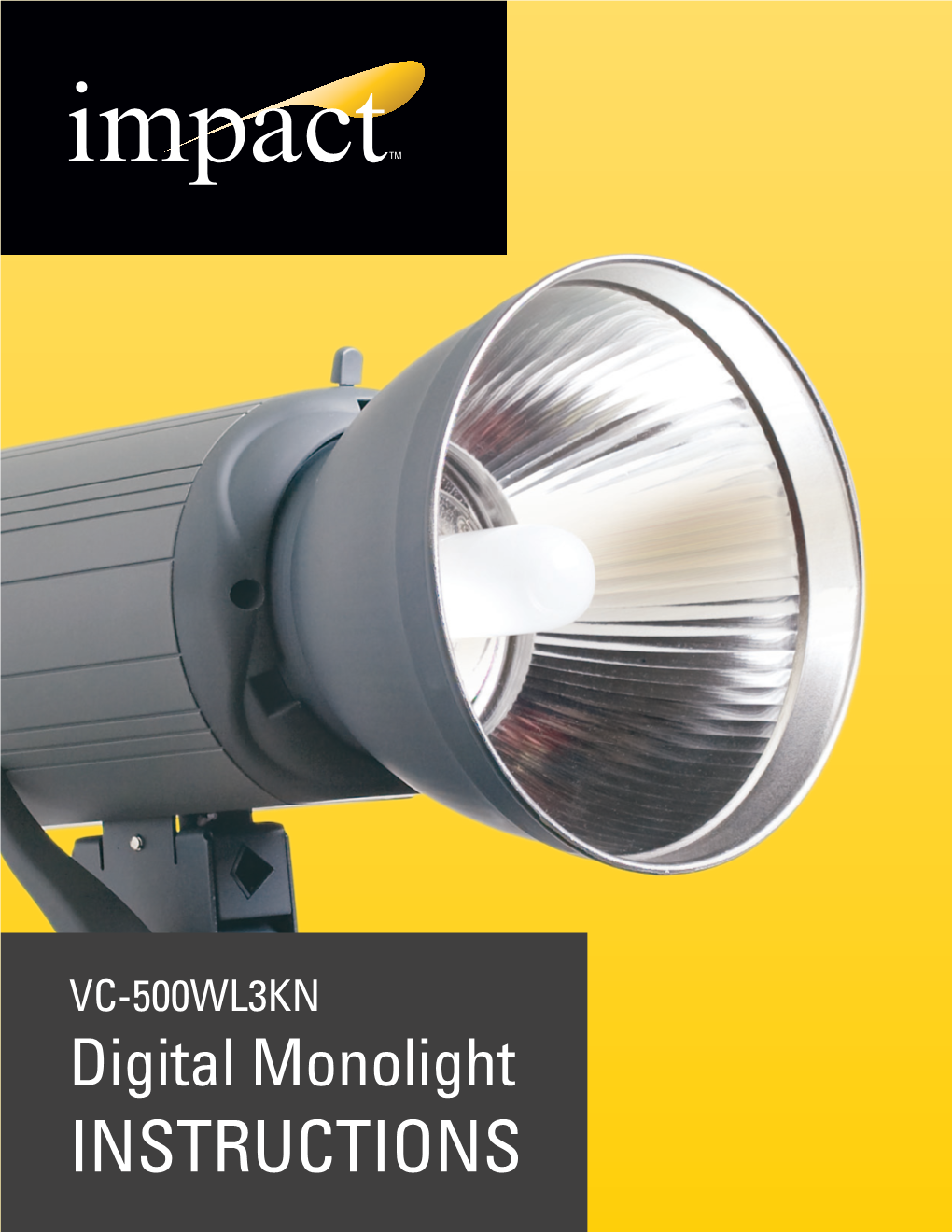 Impact VC-500WLN 3-500Ws Digital Monolight With