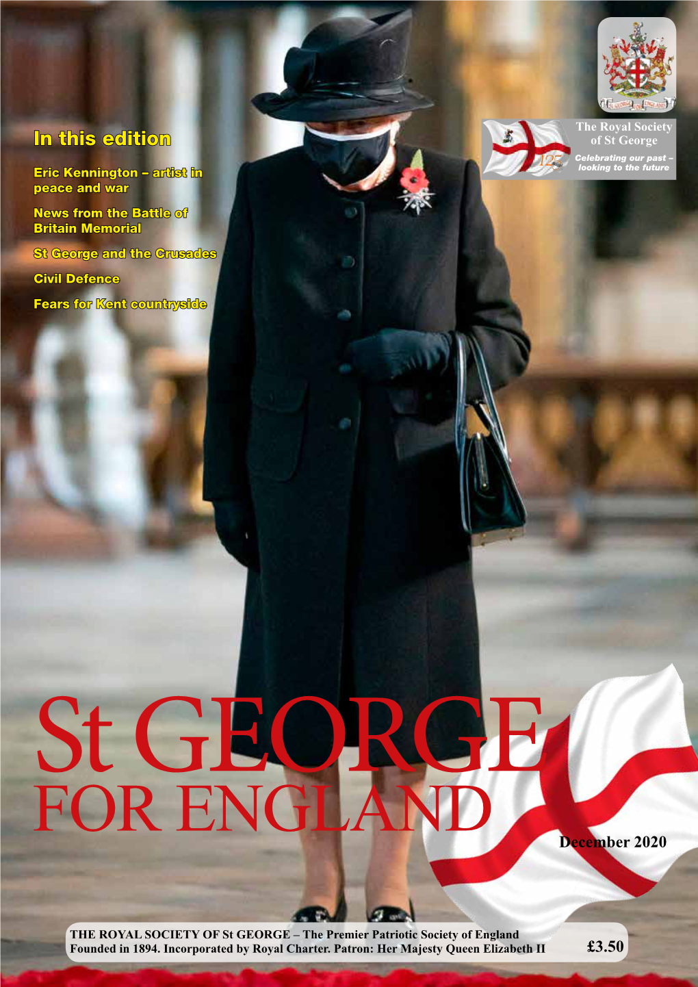 St GEORGE for ENGLAND December 2020