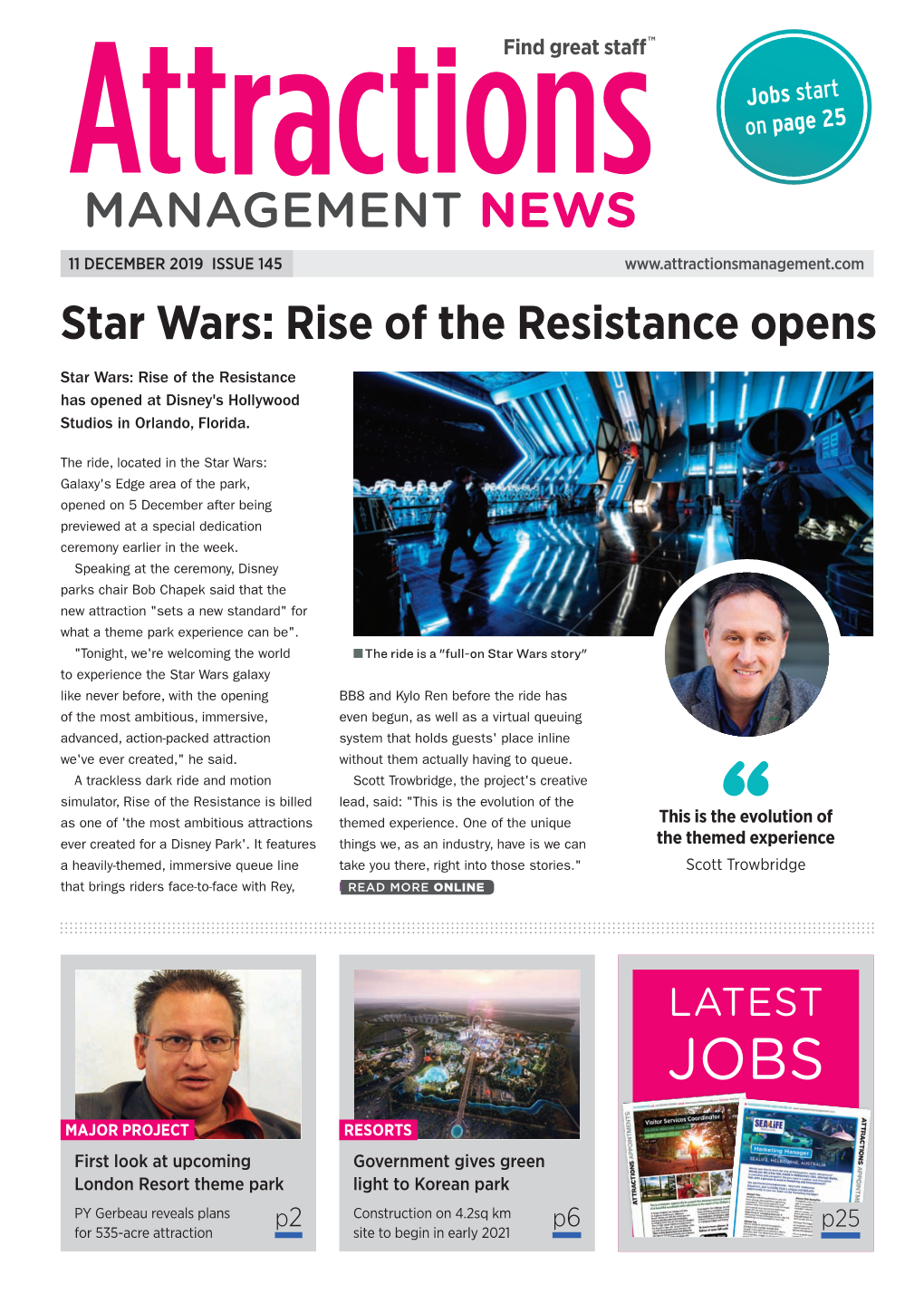 Attractions Management News 11Th December 2019 Issue