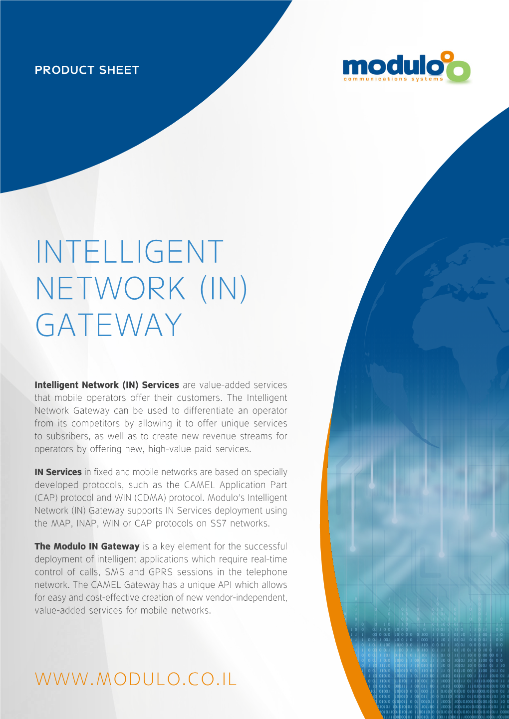 Intelligent Network (IN) Gateway