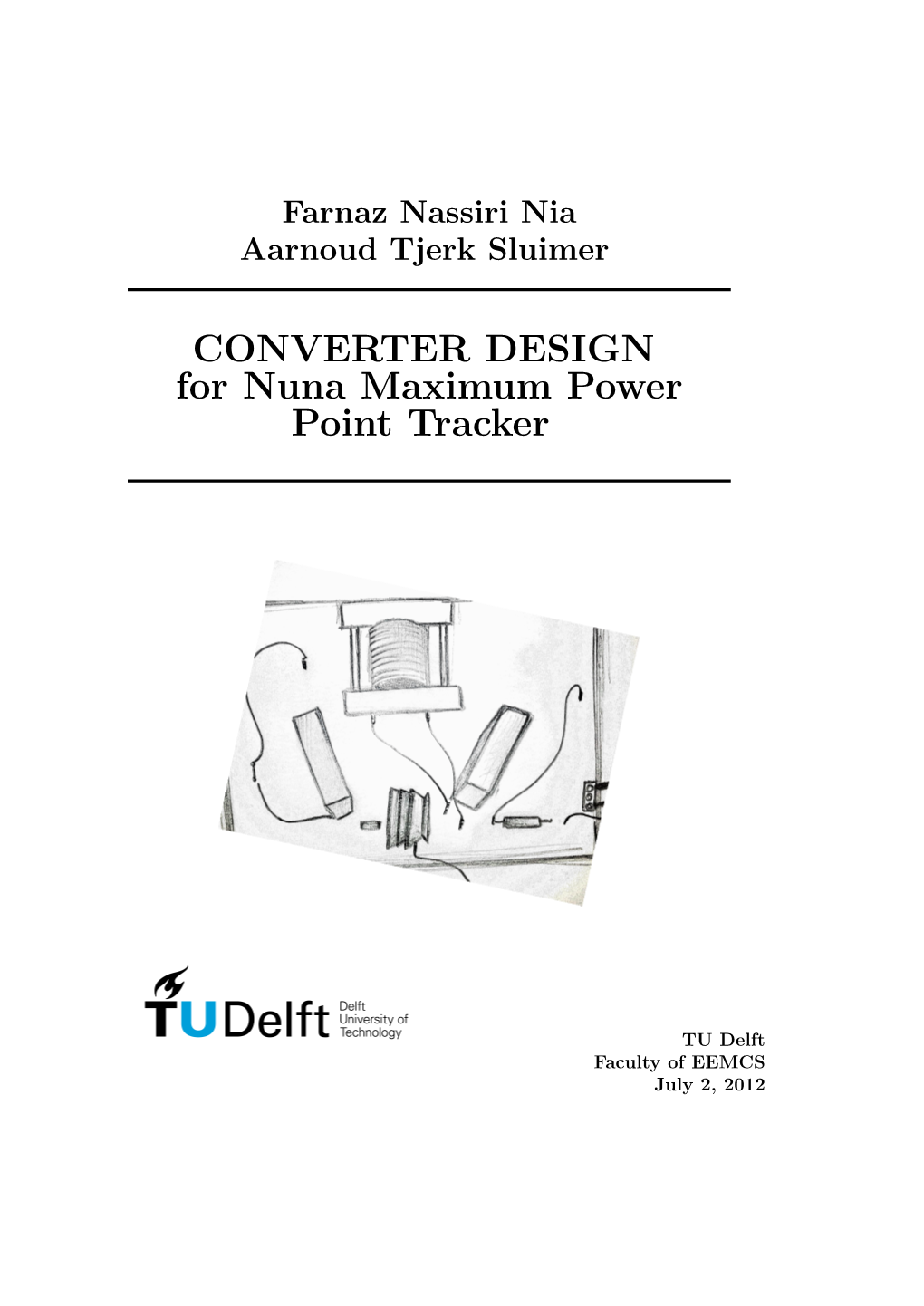 CONVERTER DESIGN for Nuna Maximum Power Point Tracker