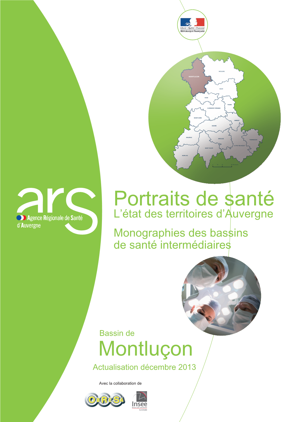 Portraits De Santé : L'état Des Territoires En Auvergne. BSI Montluçon 2013