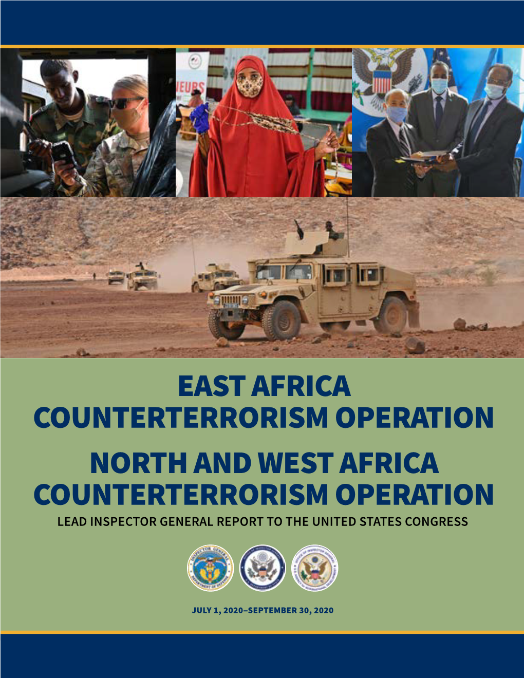 East Africa Counterterrorism Operation, North and West Africa