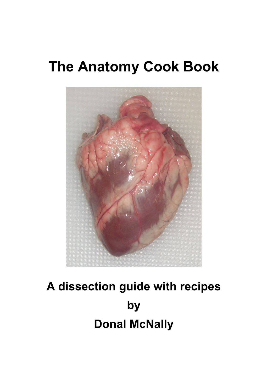 The Anatomy Cookbook