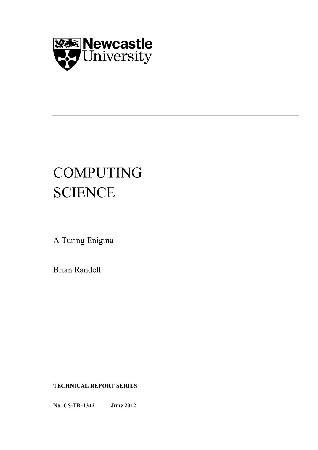 Computing Science