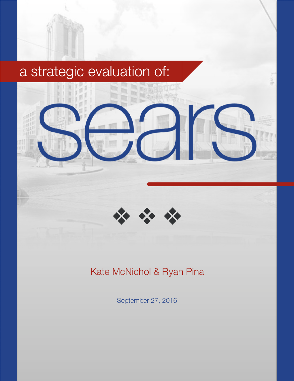 Sears Strategic Final.Pdf