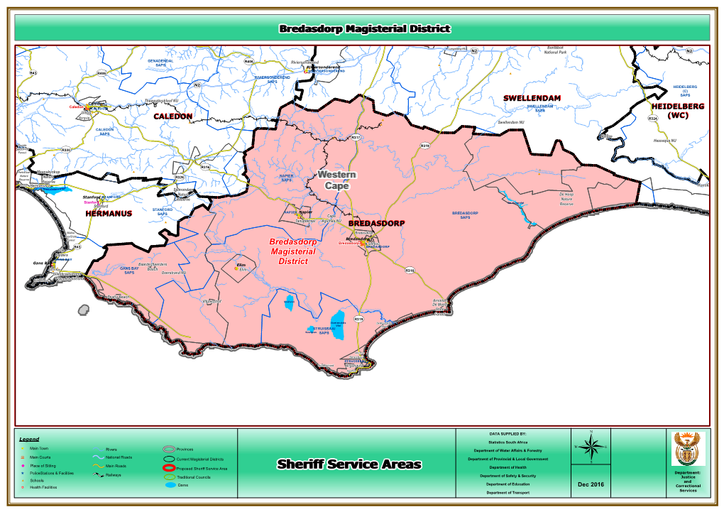 BREDASDORP HERMANUS #!C Cape SAPS # Agulhas NU Tamatekraal BREDASDORP Walker Bredasdorp Bay State N Uw Forest E Bredasdor#P Ja #!