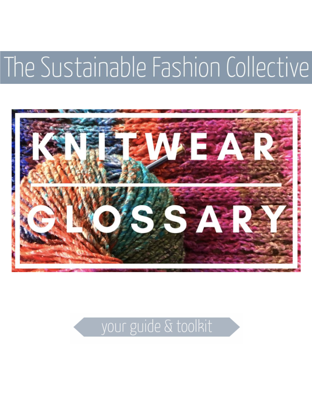 Knitwear Design Terminology Glossary