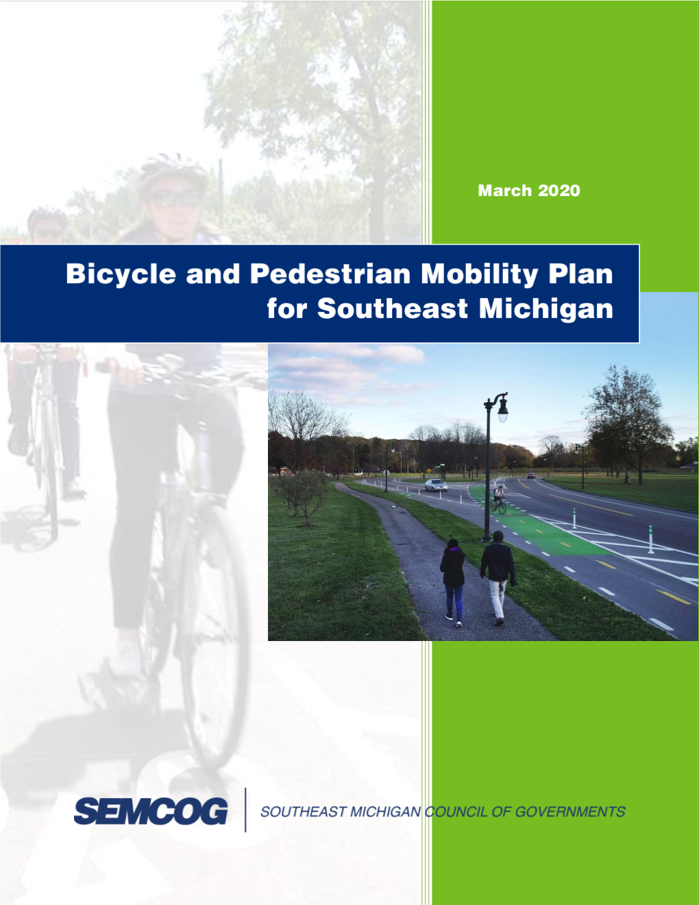 Bicycle and Pedestrian Mobility Plan for Southeast Michigan