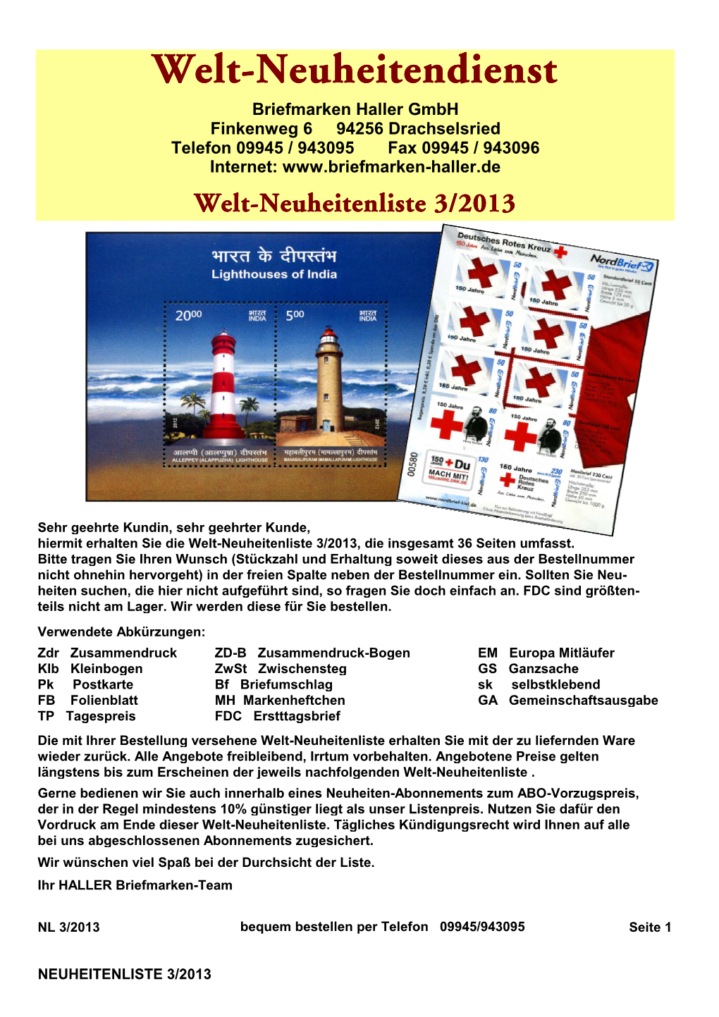 Neuheitenliste 2013 03.Pdf (675.03