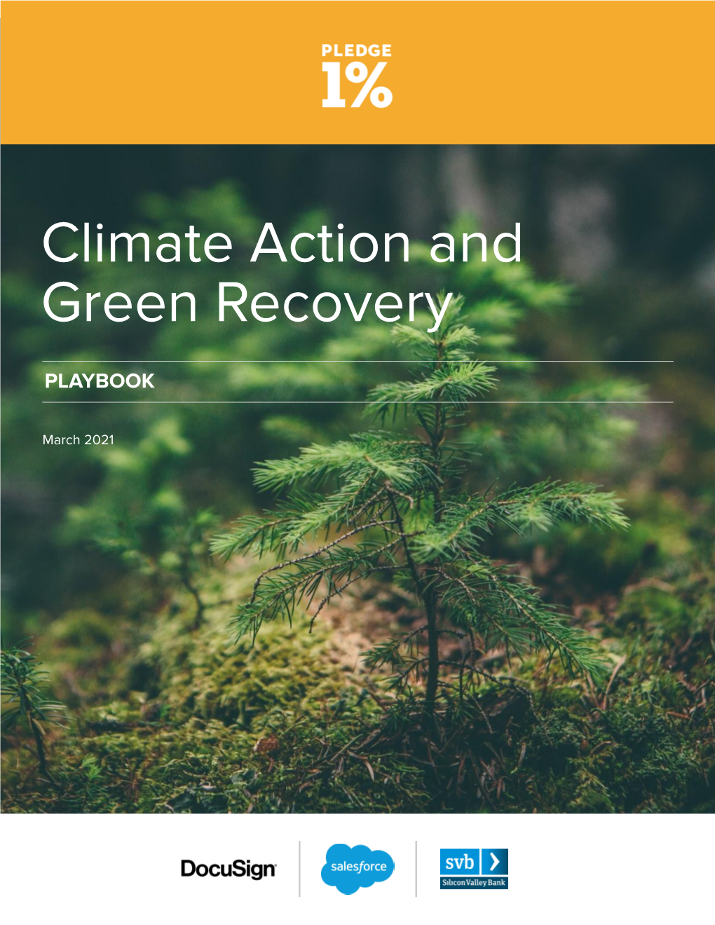 Climate Action and Green Recovery Playbook 3 About Pledge 1% About Our Contributors