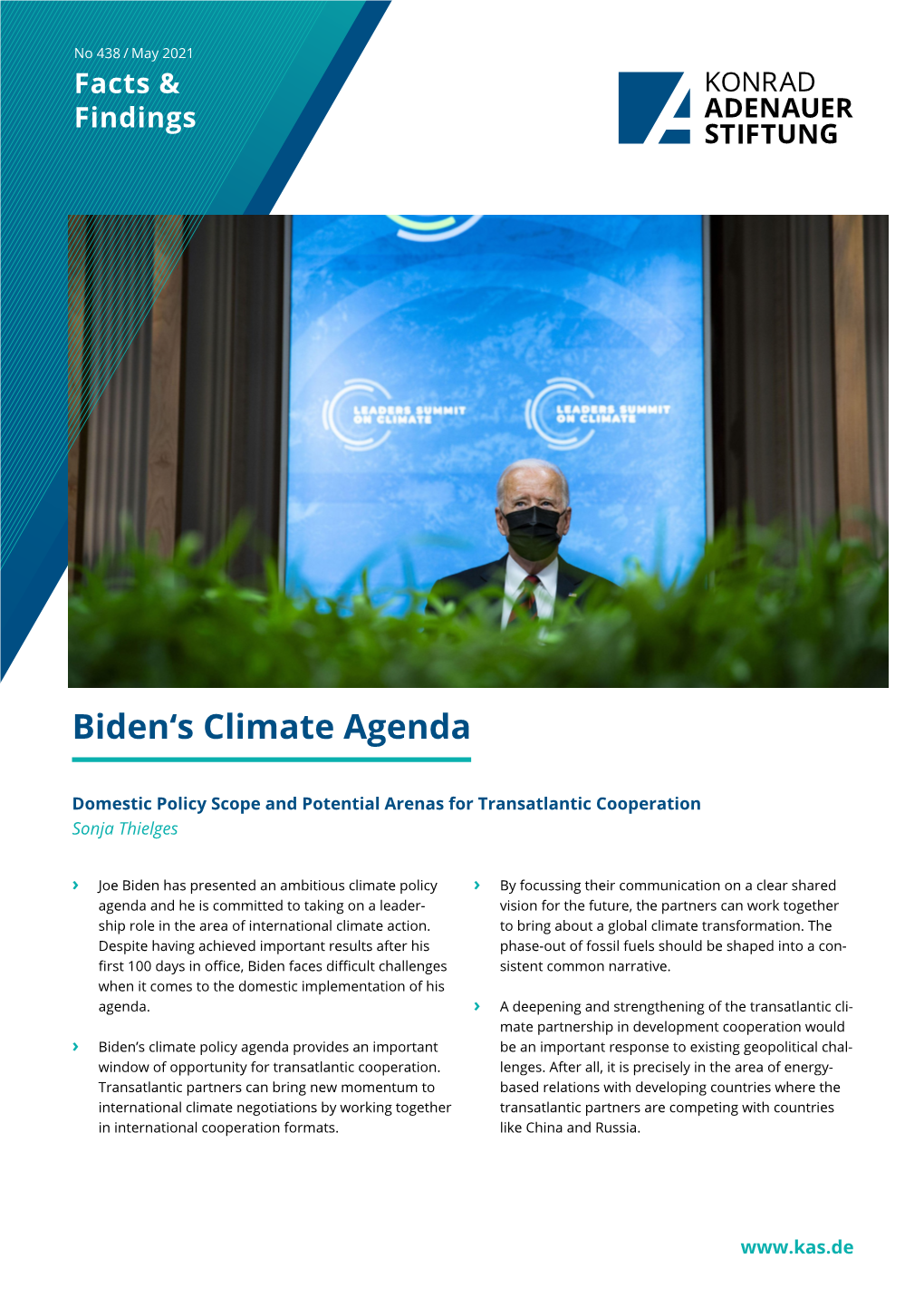 Biden's Climate Agenda