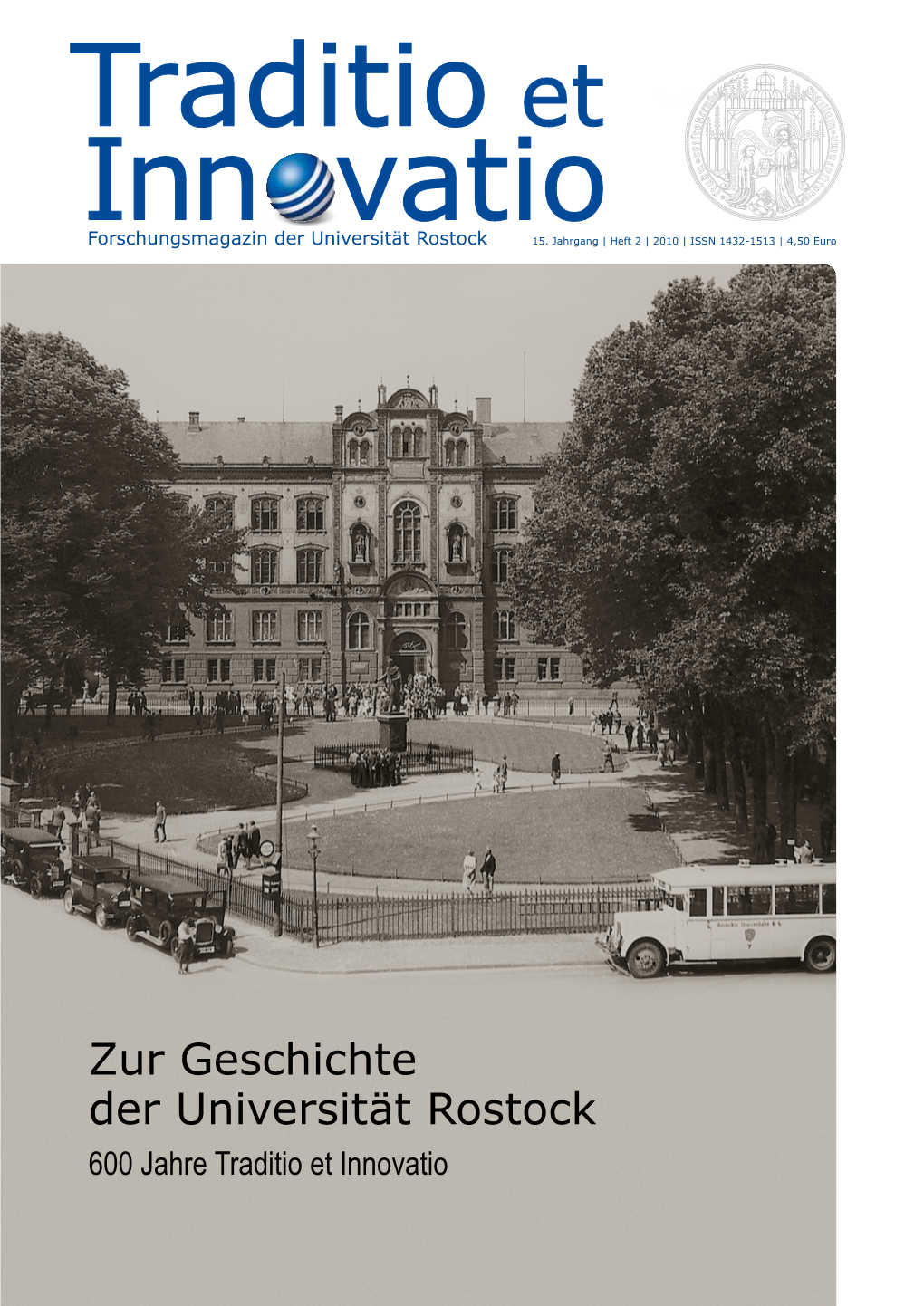 Zur Geschichte Der Universität Rostock 600 Jahre Traditio Et Innovatio Vorwort