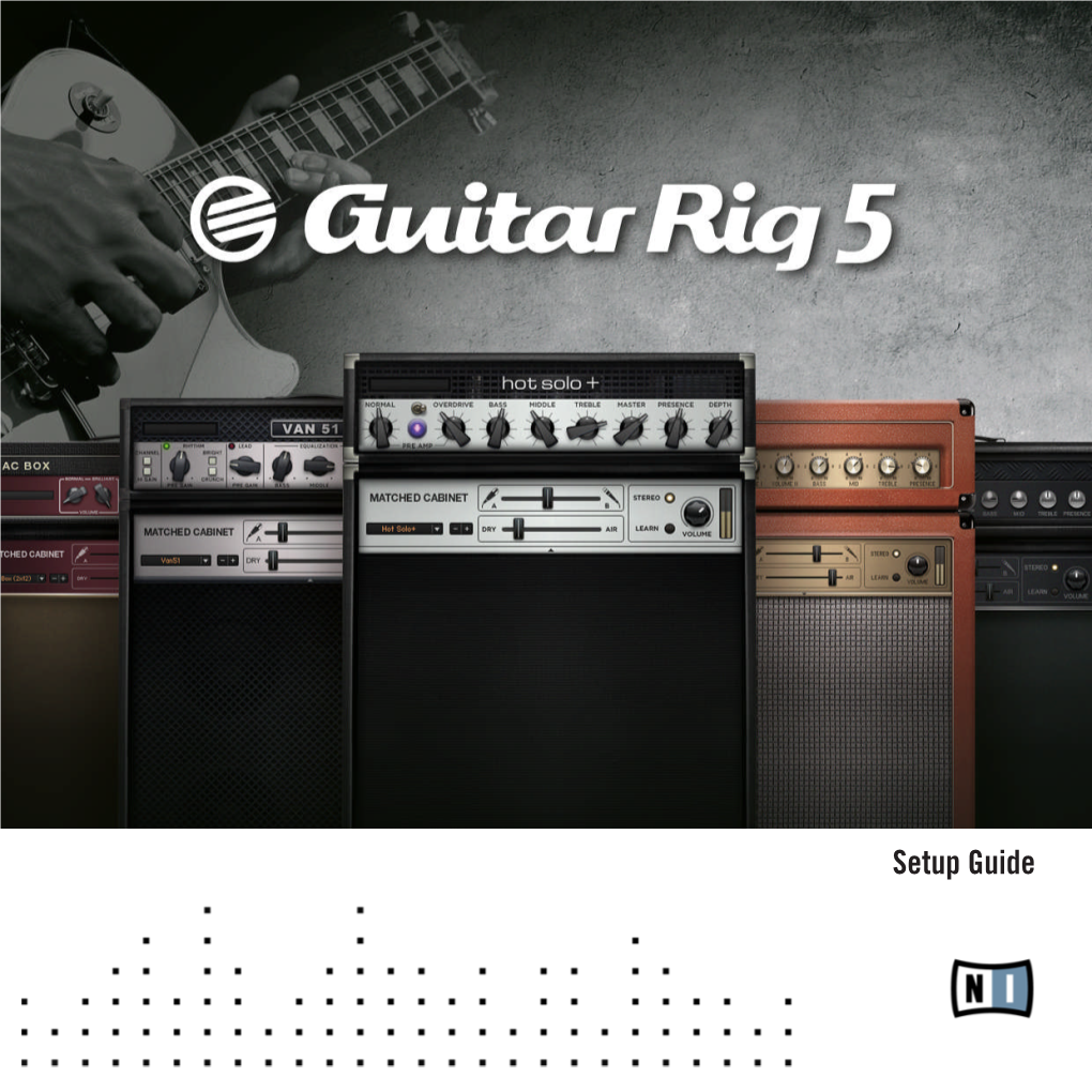 Native Instruments Guitar Rig 5 Setup Guide (English)