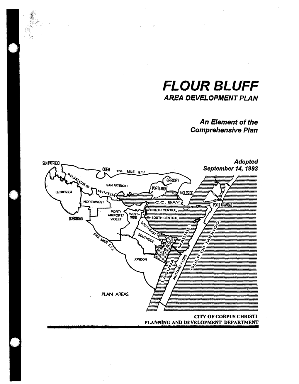 1993 Flour Bluff Area Development Plan