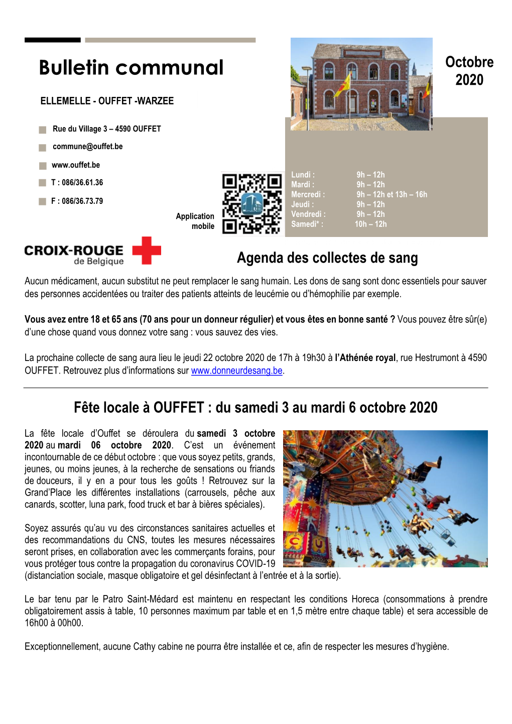 Bulletin Communal Octobre 2020