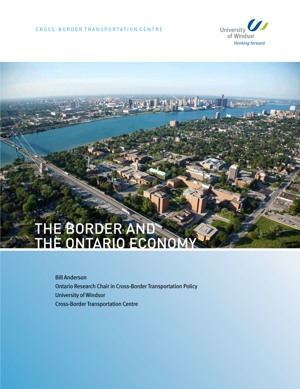 The Border and the Ontario Economy