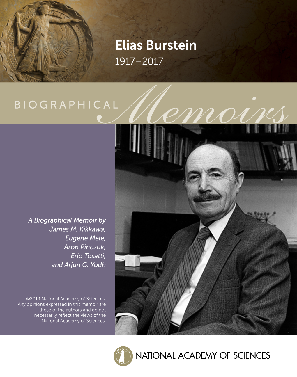 Elias Burstein 1917–2017