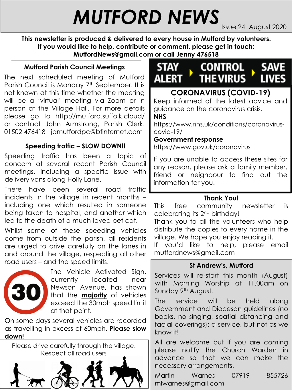 Mutford News Issue24 August 2020