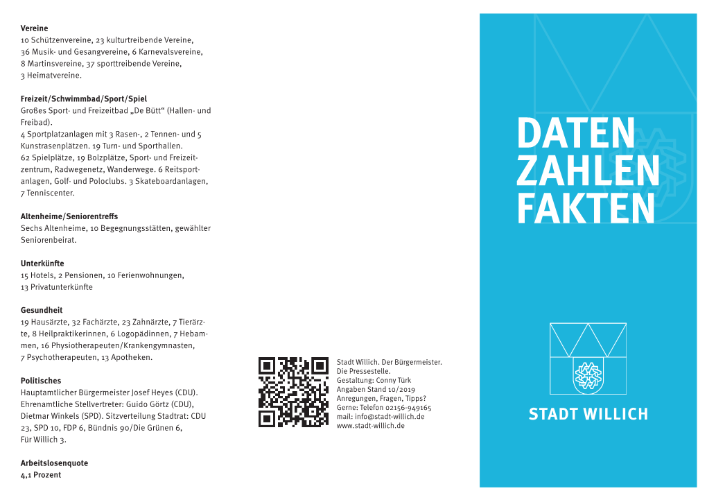 Daten Zahlen Fakten