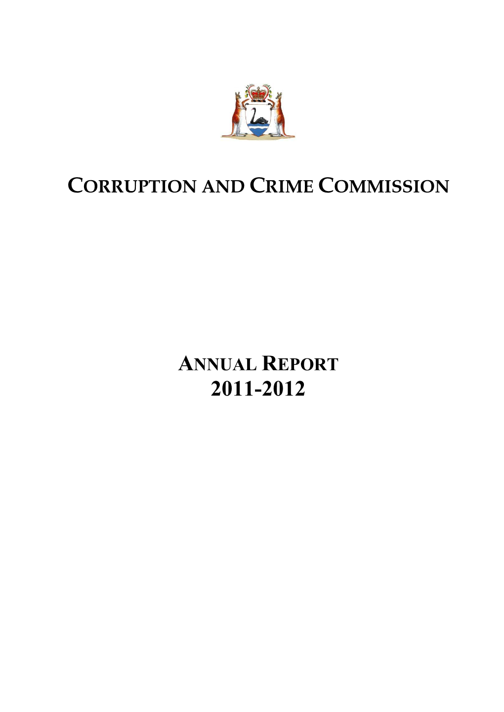 Corruption and Crime Commission Annual Report 2011-2012.Pdf