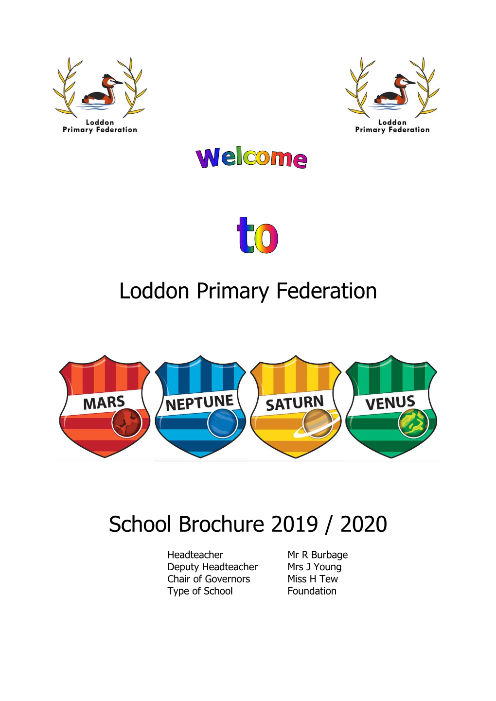 Loddon Primary Federation School Brochure 2019 / 2020