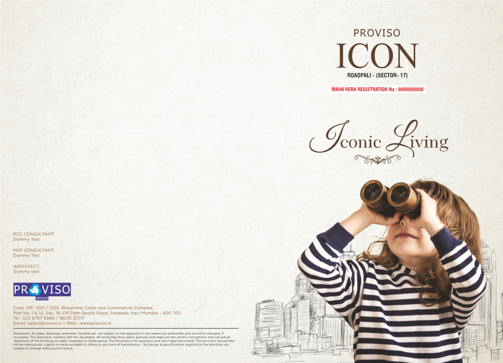Proviso Icon Brochure 9 X 13 Inch.Cdr