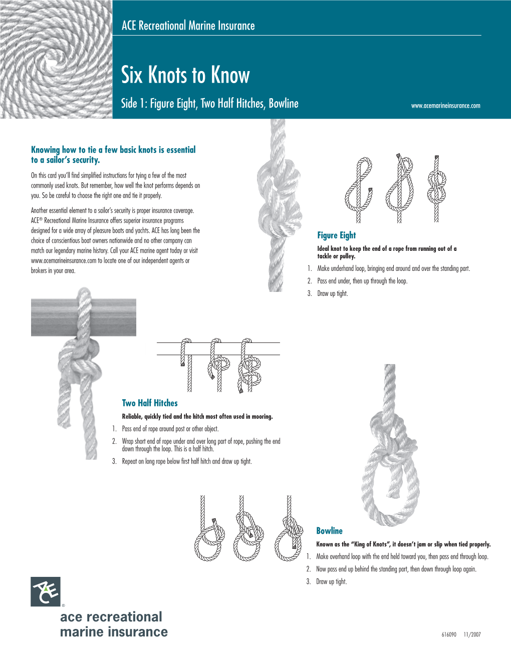 Six Knots to Know