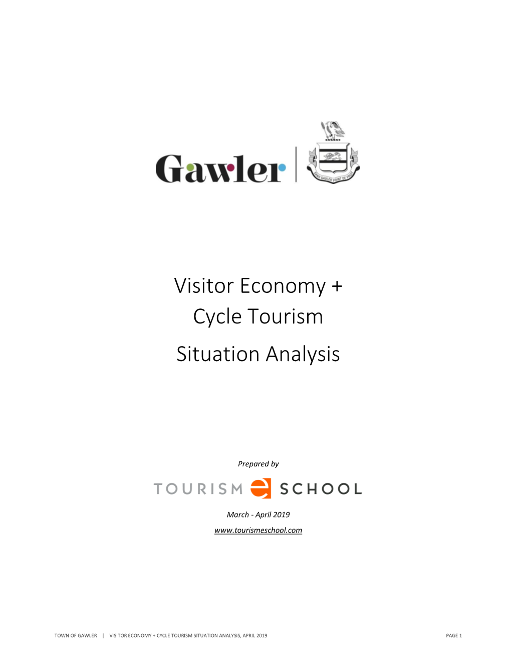 Visitor Economy + Cycle Tourism Situation Analysis