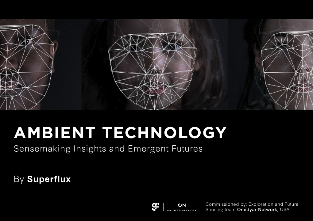 Report Capturing Ambient Tech Trends