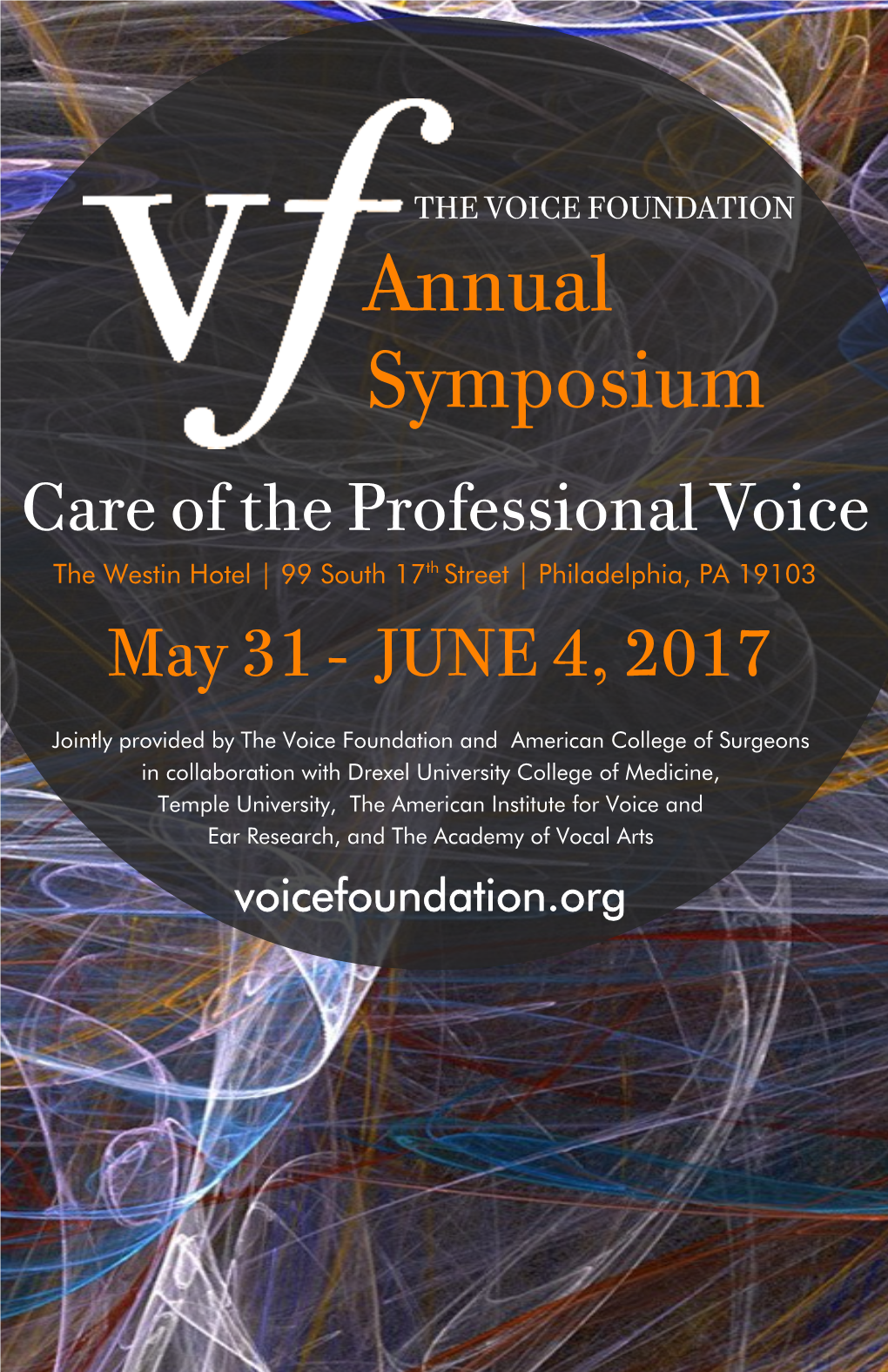 2017 Symposium Program for Registration Pricing and Further Information