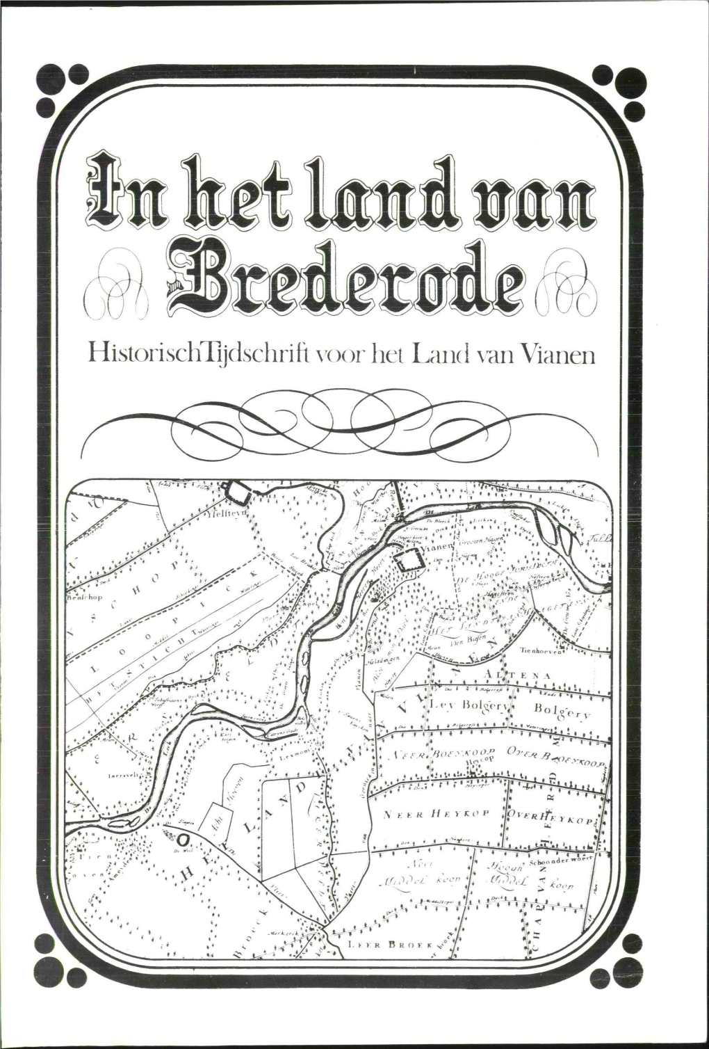 Historischtljdschrift Voor Het Land Van Vianen 3E Jaargang Nrs