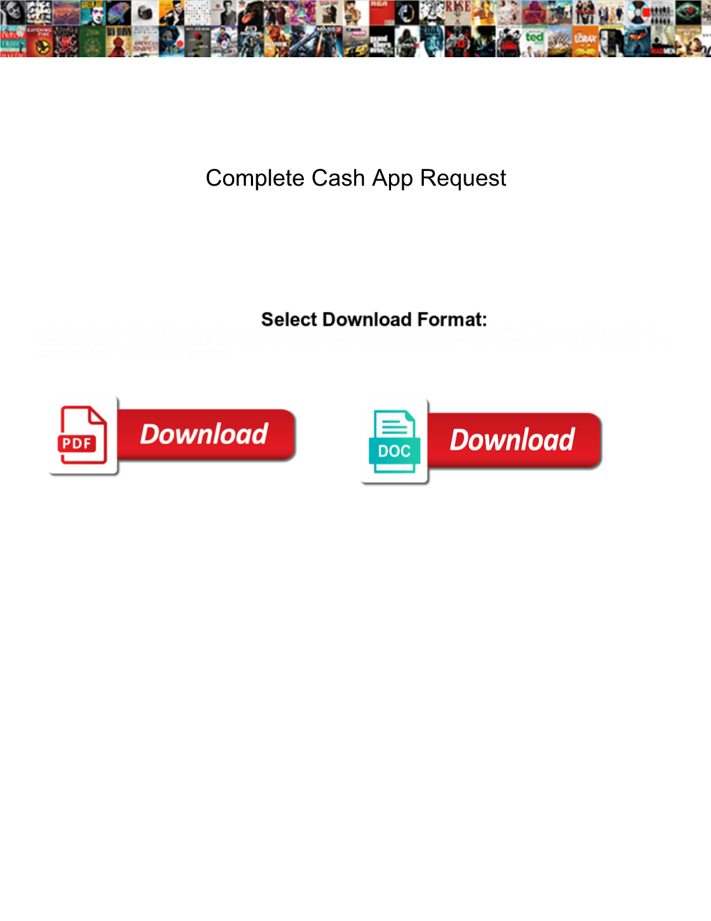 Complete Cash App Request