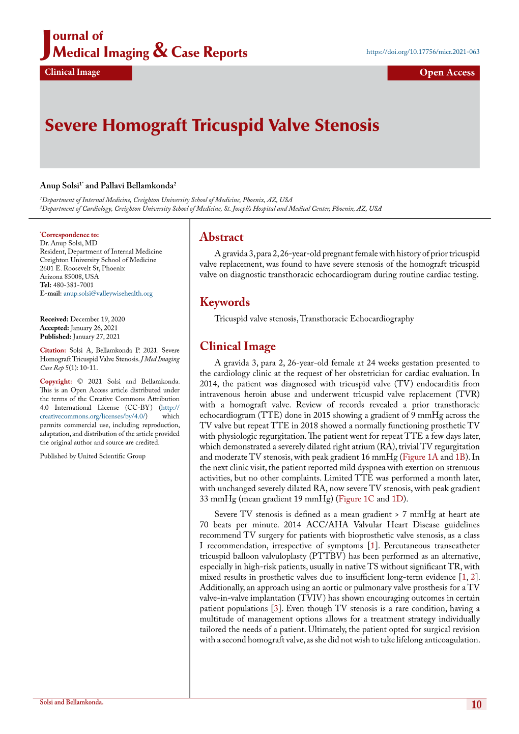 Severe Homograft Tricuspid Valve Stenosis